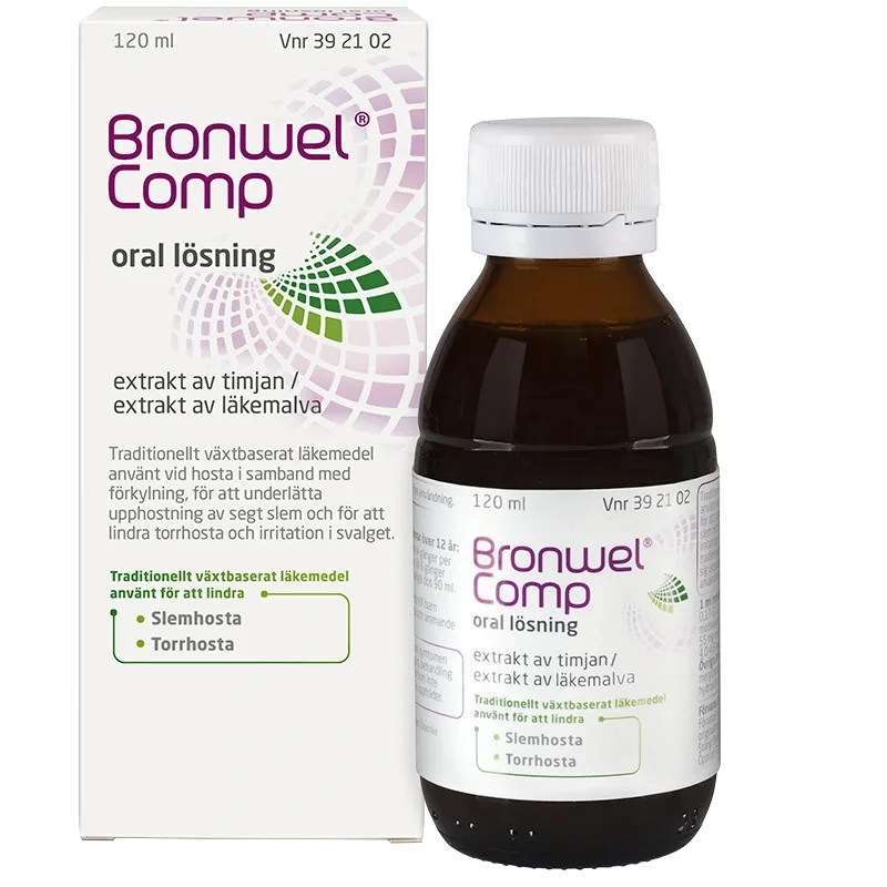 Bronwel Comp oral lösning 120 ml från Bronwel – köp hos Apotek Hjärtat