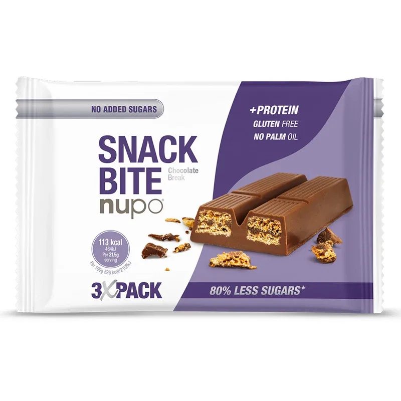Nupo Snack Bite Chocolate Break 65g från Nupo – köp hos Apotek Hjärtat