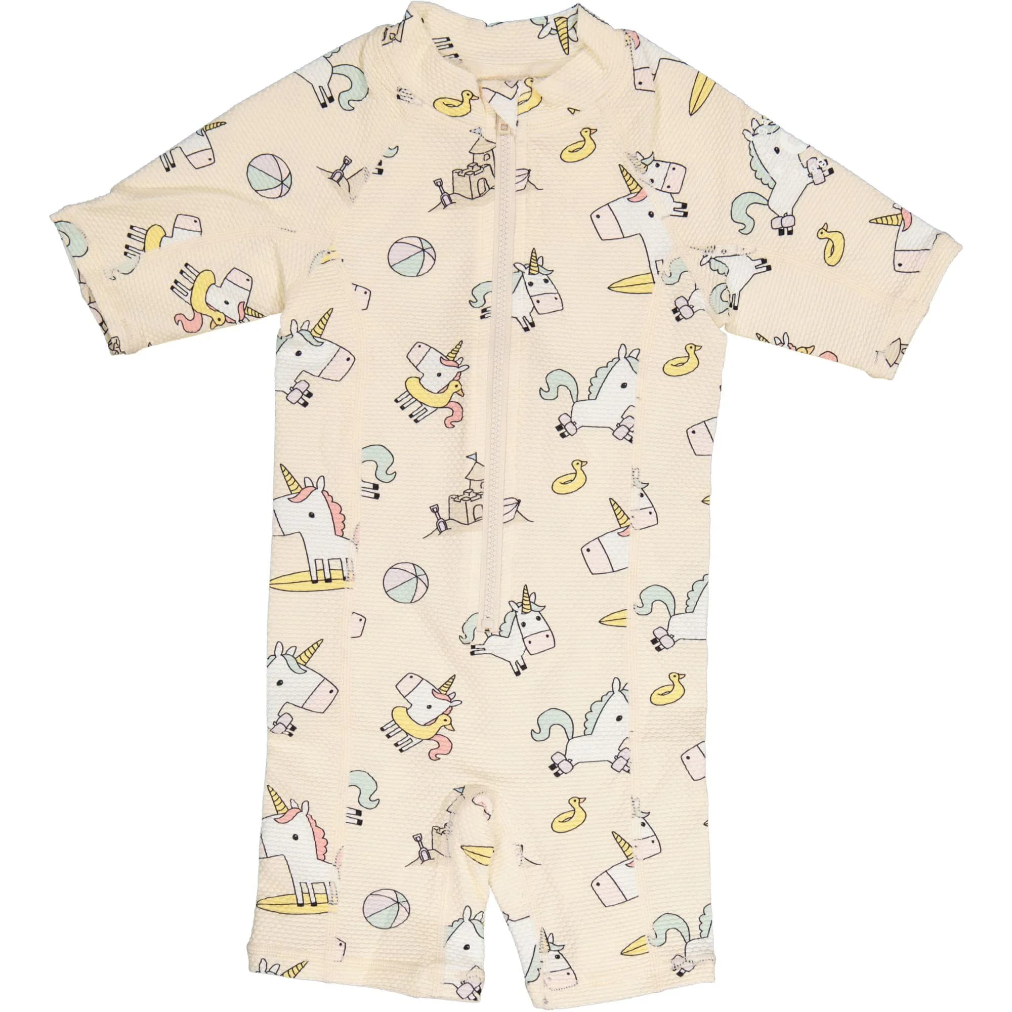 Geggamoja UV Dräkt Beige Unicorn 50+ 146/152 från Geggamoja – köp hos Apotek Hjärtat