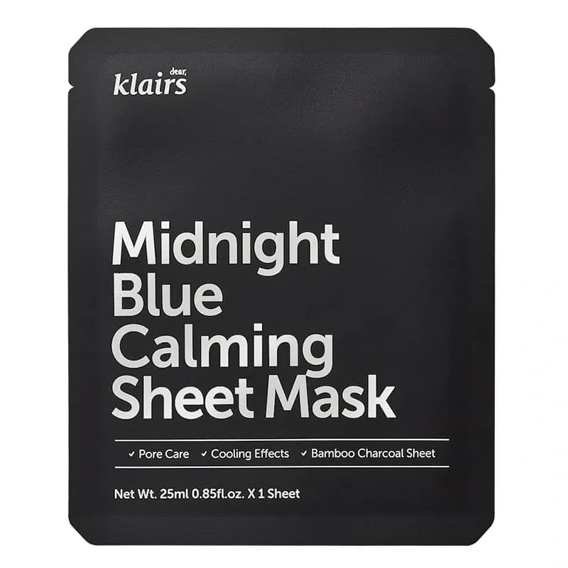 Klairs Midnight Blue Calming Sheet Mask 25 ml från Klairs – köp hos Apotek Hjärtat