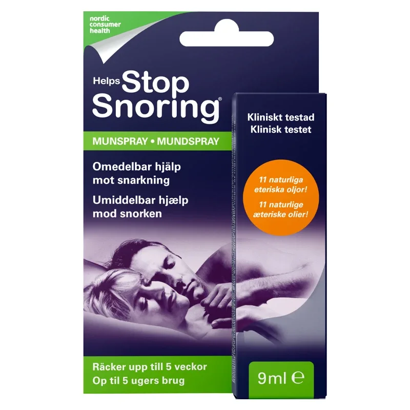 Helps Stop Snoring Snarkspray 9 ml från Stop Snoring – köp hos Apotek Hjärtat