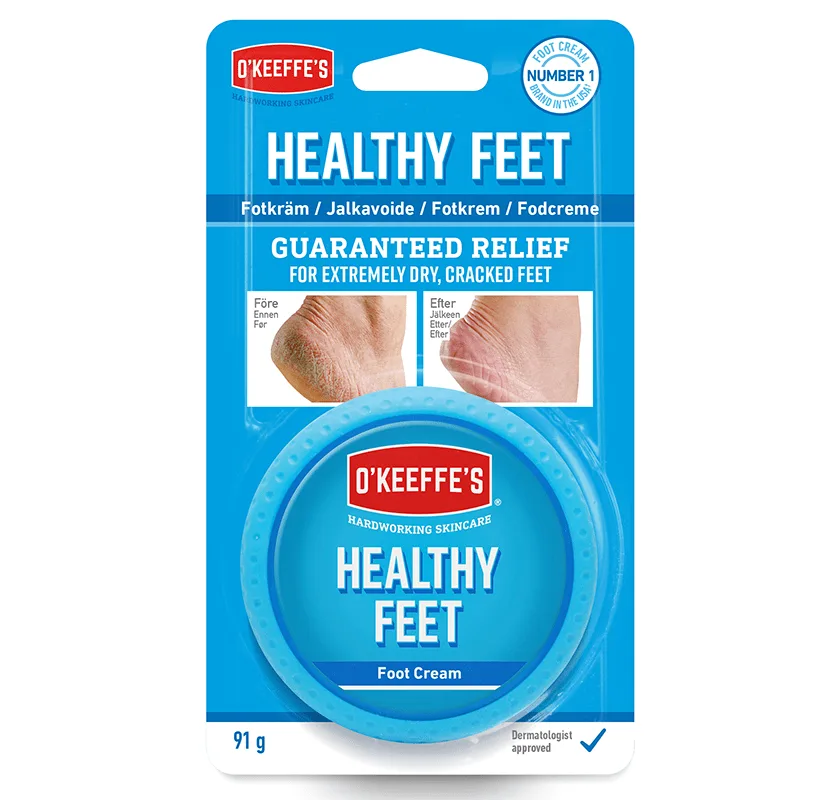O'Keeffe's Healthy Feet Fotkräm 91 g från O'Keeffe's – köp hos Apotek Hjärtat