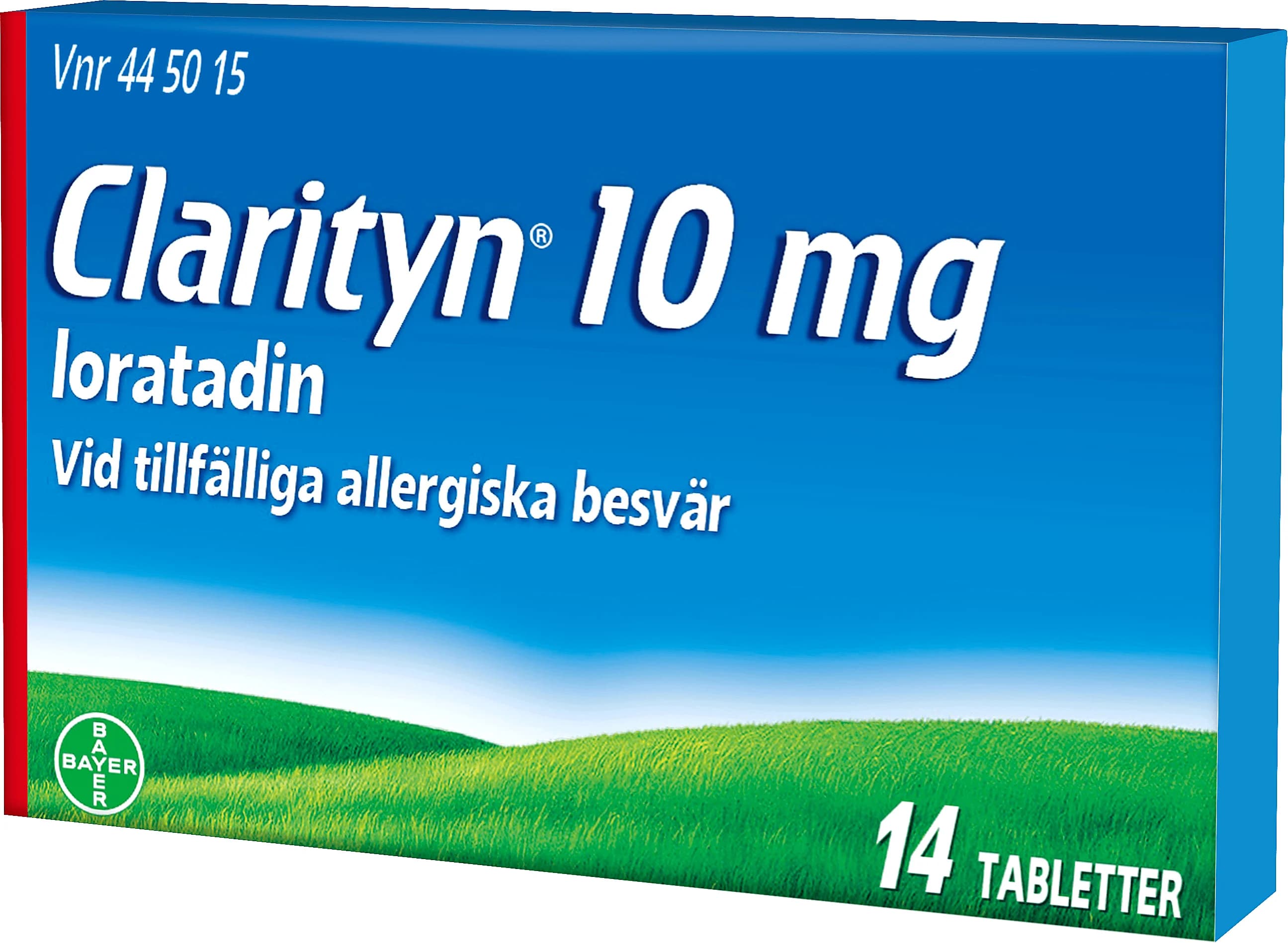 Clarityn tablett 10 mg 14 st från Clarityn – köp hos Apotek Hjärtat