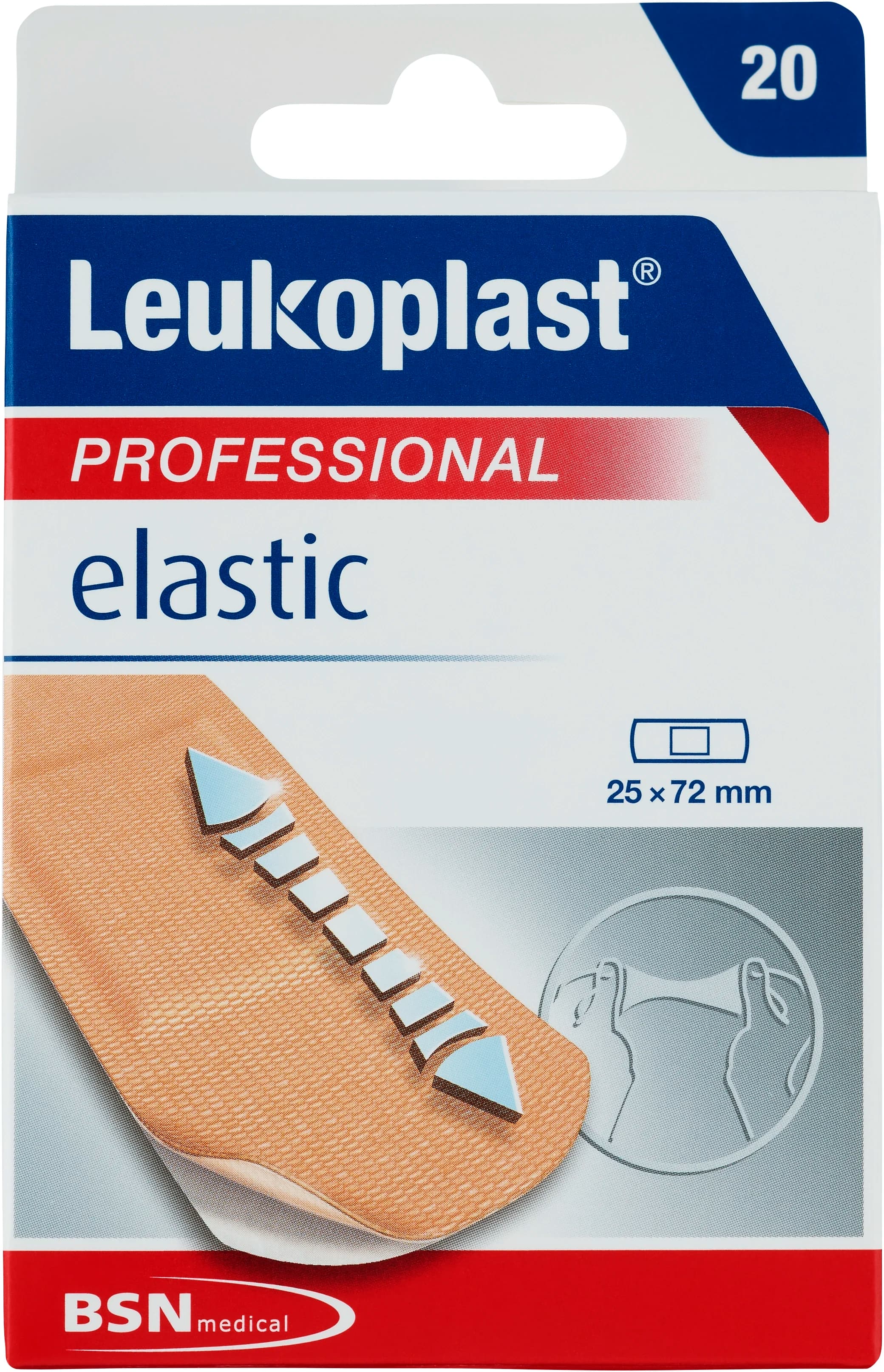 Leukoplast Elastic 20 st 25x72 mm från Leukoplast – köp hos Apotek Hjärtat