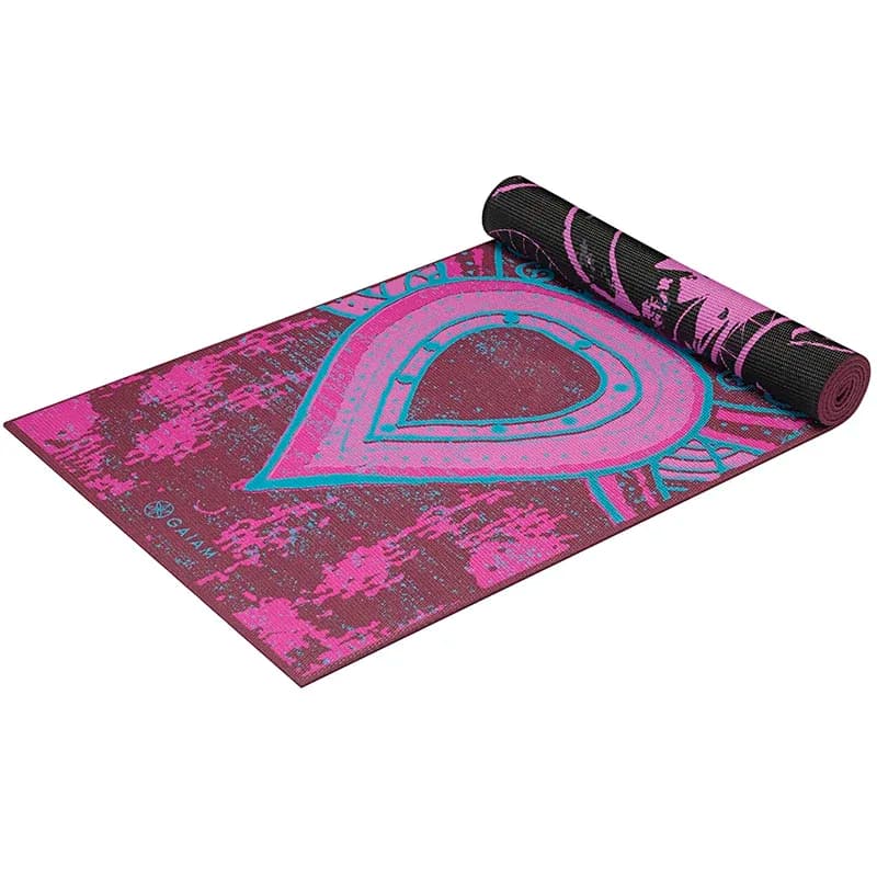 Gaiam Yoga Mat 6 mm Reversible Be Free från Gaiam – köp hos Apotek Hjärtat