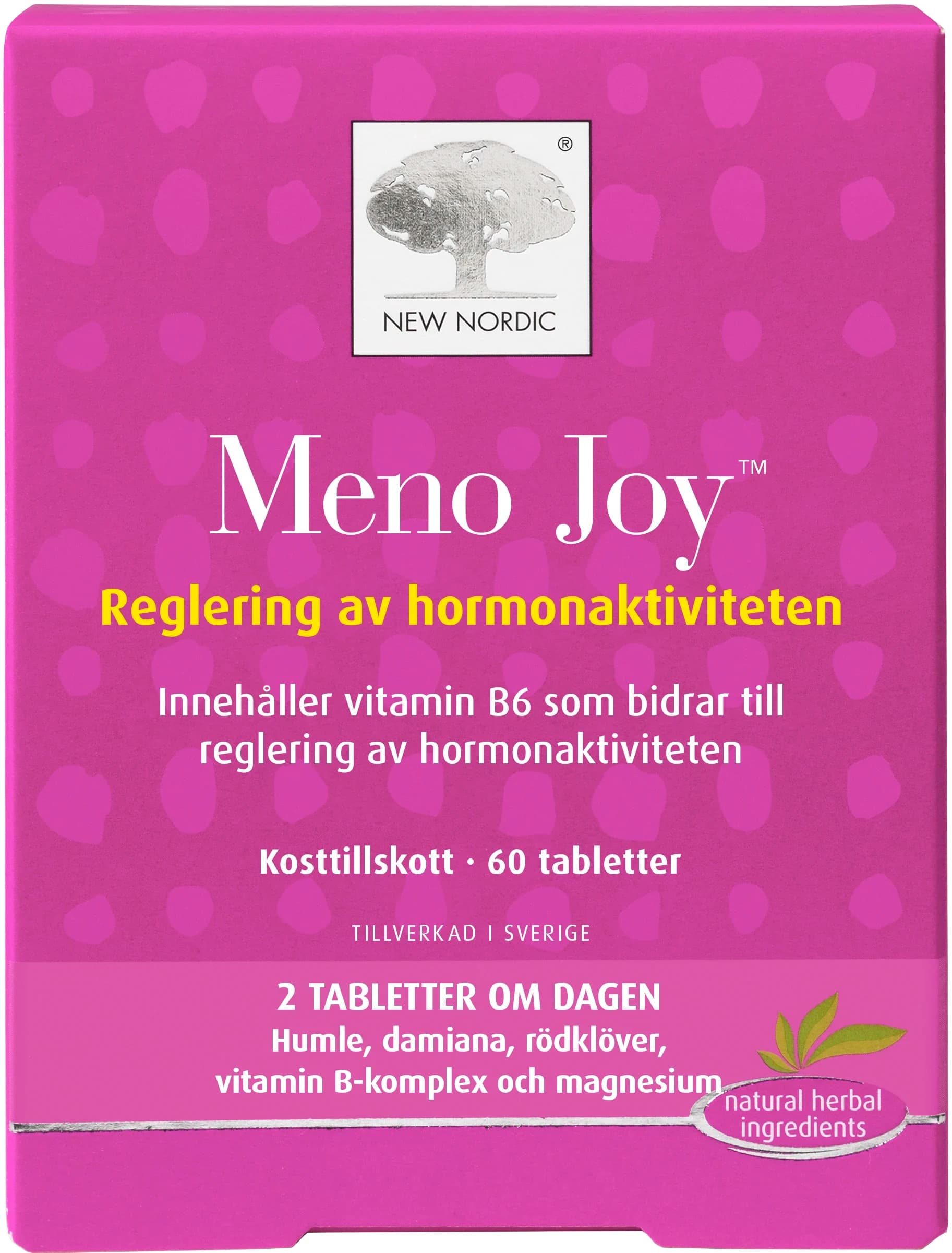 New Nordic Meno Joy 60 st från New Nordic – köp hos Apotek Hjärtat