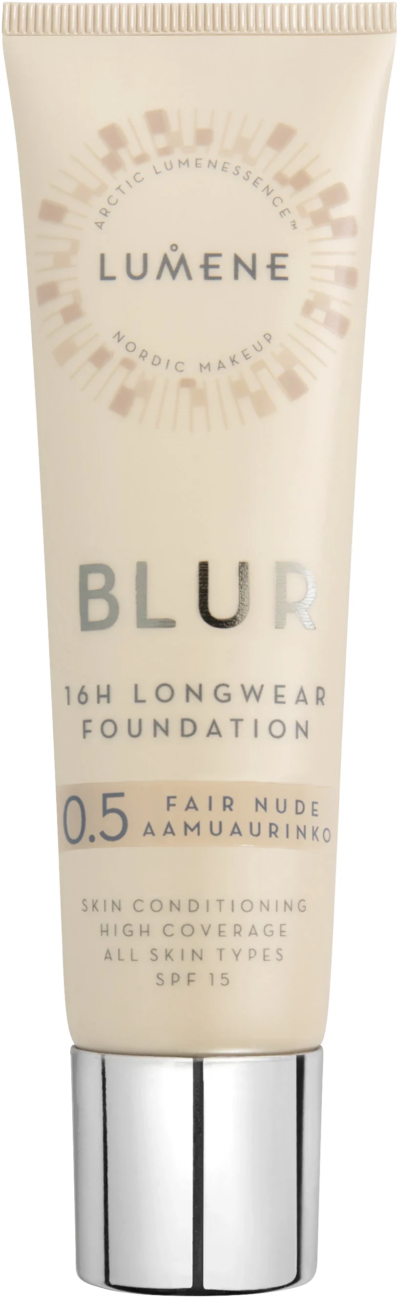 Lumene Blur 16h Longwear Foundation SPF 15, 30 ml Fair Nude från Lumene – köp hos Apotek Hjärtat