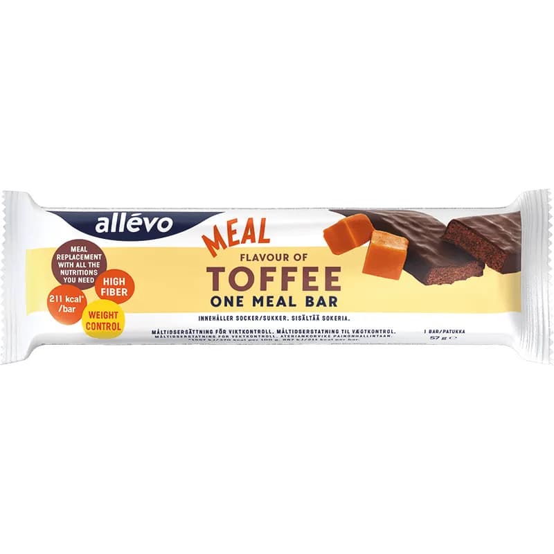 Allévo One Meal Toffee 57 g från Allévo – köp hos Apotek Hjärtat