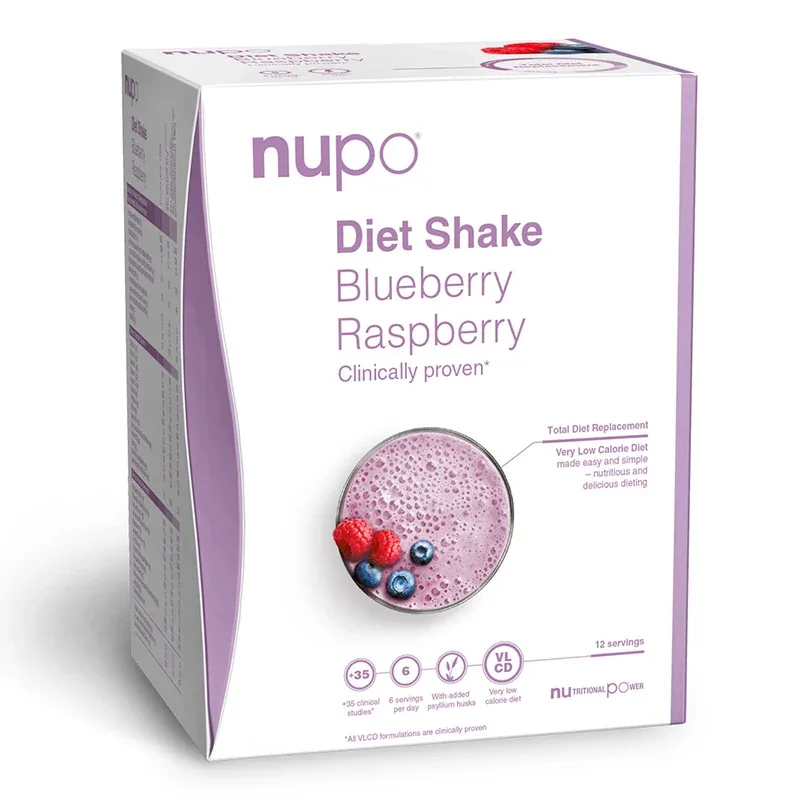 Nupo Diet Shake Blueberry Raspberry 12 portioner från Nupo – köp hos Apotek Hjärtat