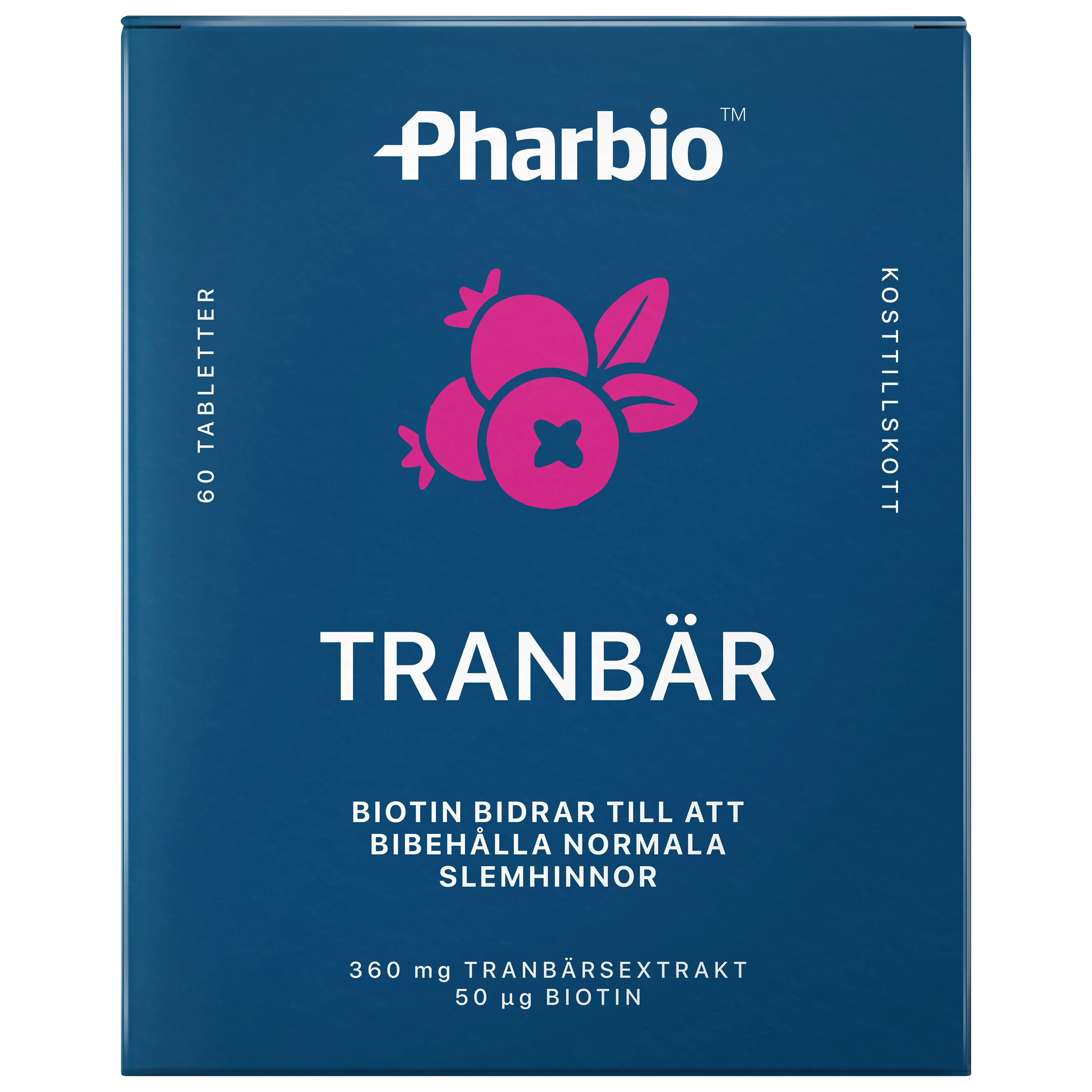 Pharbio Tranbär 60 st från Pharbio – köp hos Apotek Hjärtat