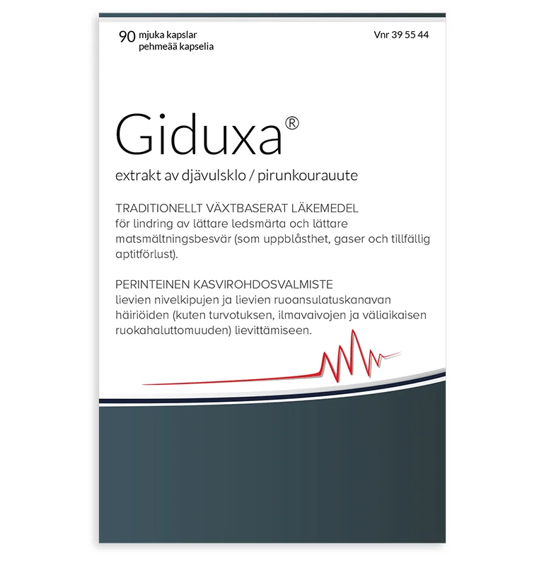 Giduxa Kapsel, mjuk Blister, 90 kapslar från Giduxa – köp hos Apotek Hjärtat