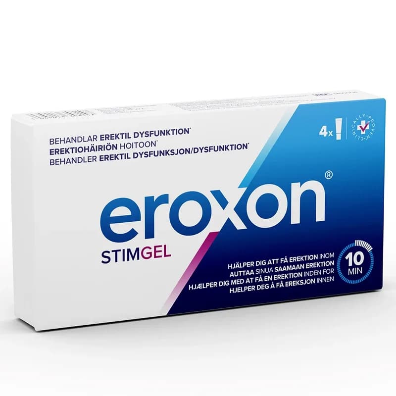 Eroxon® Potensmedel Gel endostuber 4 st från eroxon – köp hos Apotek Hjärtat