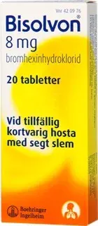 Bisolvon tablett från Bisolvon – köp hos Apotek Hjärtat