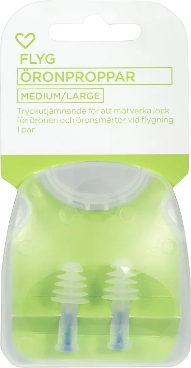 Hjärtats flygpropp medium/large 1 par från Hjärtats – köp hos Apotek Hjärtat