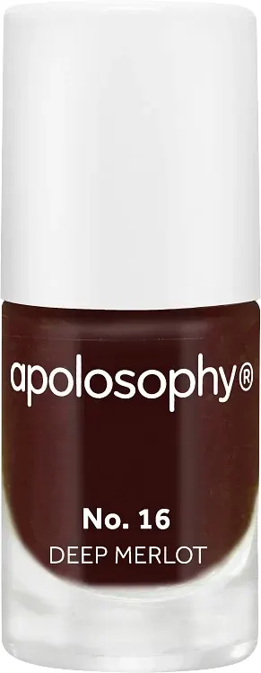 Apolosophy Nail Polish 4,5 ml Deep Merlot från Apolosophy – köp hos Apotek Hjärtat