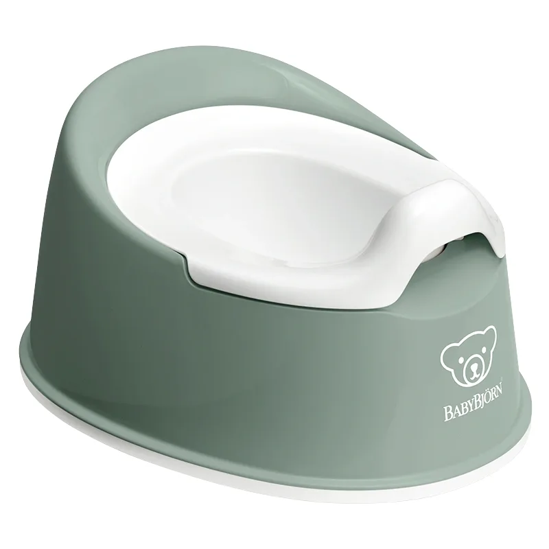 BabyBjörn Smart Potta Grågrön/Vit från Babybjörn – köp hos Apotek Hjärtat