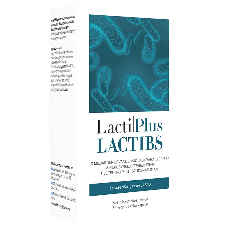 LactiPlus Lactibs 56 kapslar från Lactiplus – köp hos Apotek Hjärtat