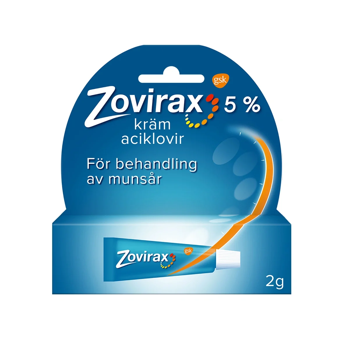 Zovirax kräm 5% tub 2 g från Zovirax – köp hos Apotek Hjärtat
