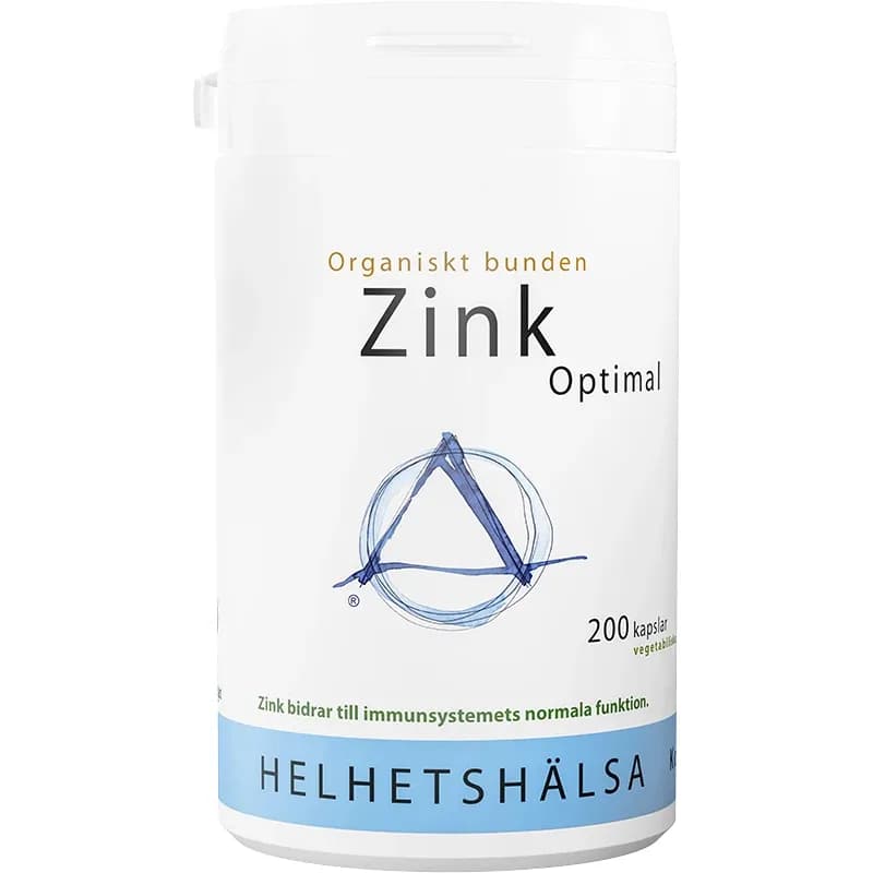 Helhetshälsa ZinkOptimal 25 mg 200 kapslar från Helhetshälsa – köp hos Apotek Hjärtat