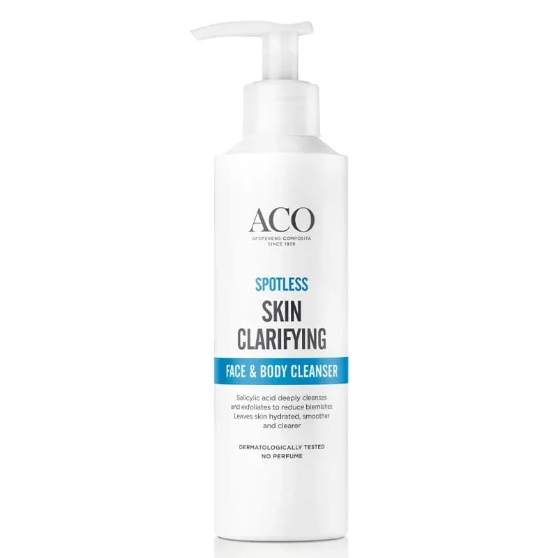 ACO Spotless Skin Clarifying Face & Body Cleanser 200 ml – från ACO – 115 kr – hos Apotek Hjärtat