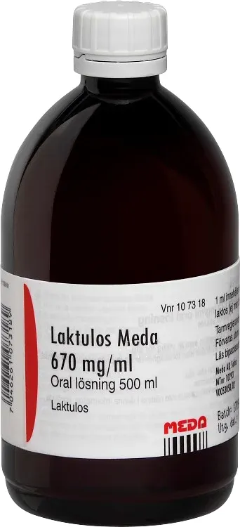 Laktulos Meda oral lösning 670 mg/ml 500 ml från Laktulos – köp hos Apotek Hjärtat