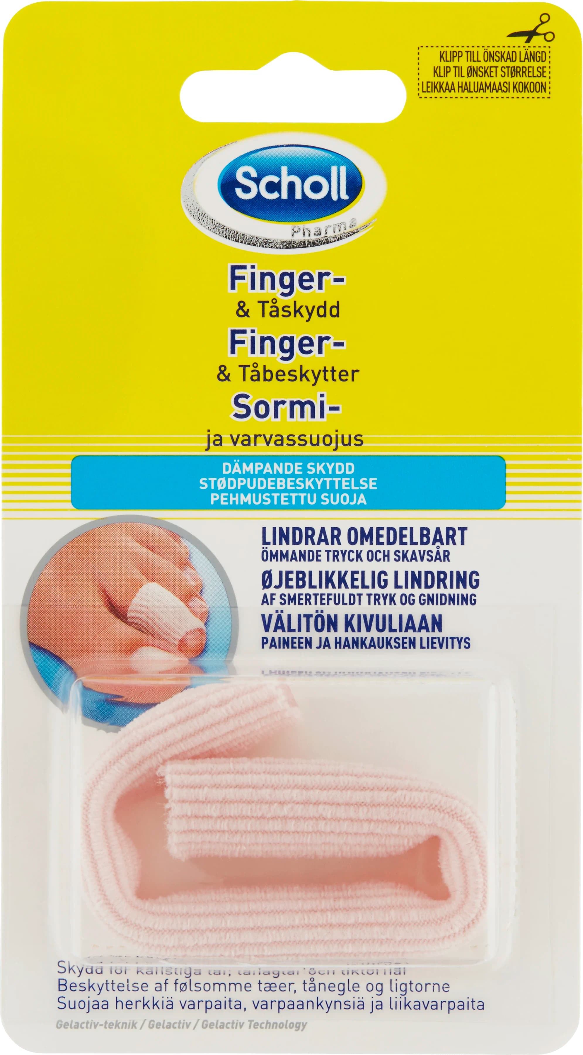 Scholl finger- och tåskydd från Scholl – köp hos Apotek Hjärtat