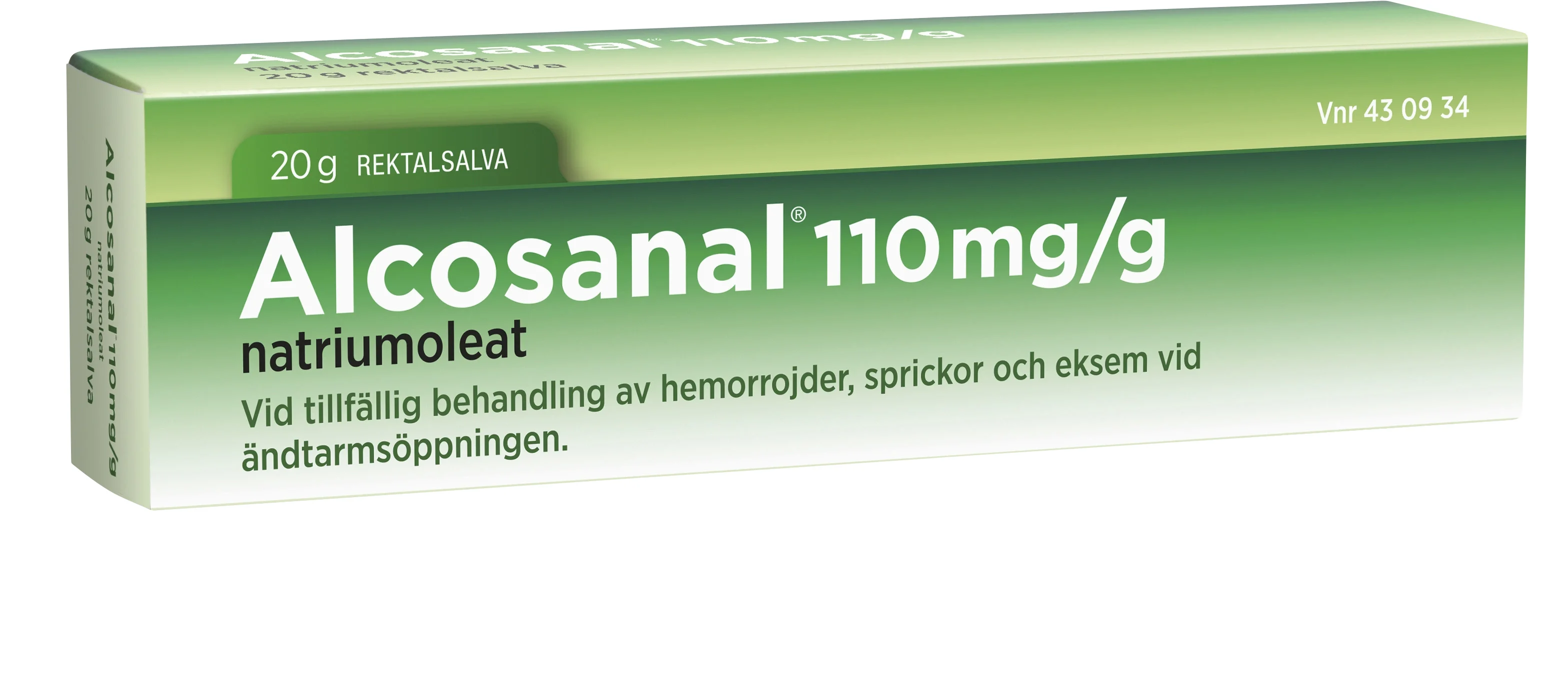 Alcosanal Rektalsalva 110 mg/g 20 g från Alcosanal – köp hos Apotek Hjärtat