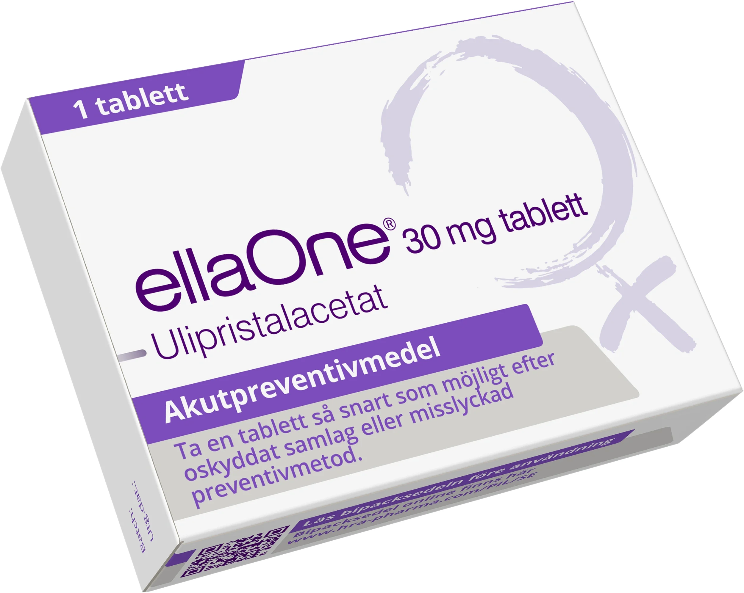 ellaOne tablett 30 mg 1 st från EllaOne – köp hos Apotek Hjärtat