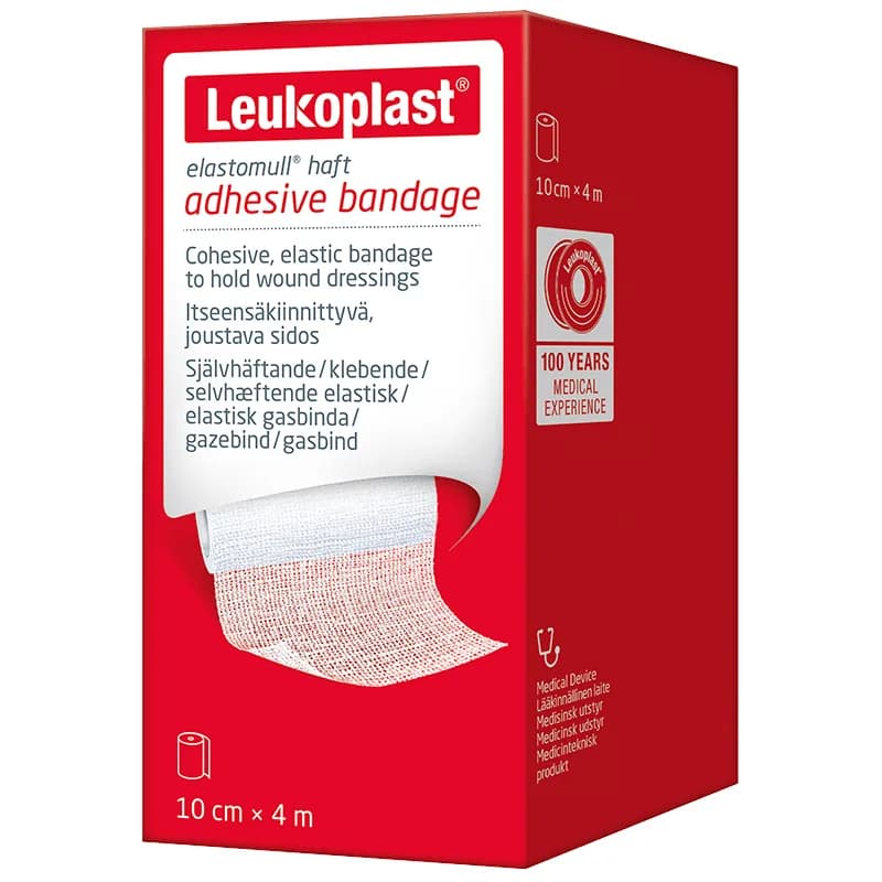 Leukoplast Elastomull Haft 10 cm x 4 m 1 st från Leukoplast – köp hos Apotek Hjärtat