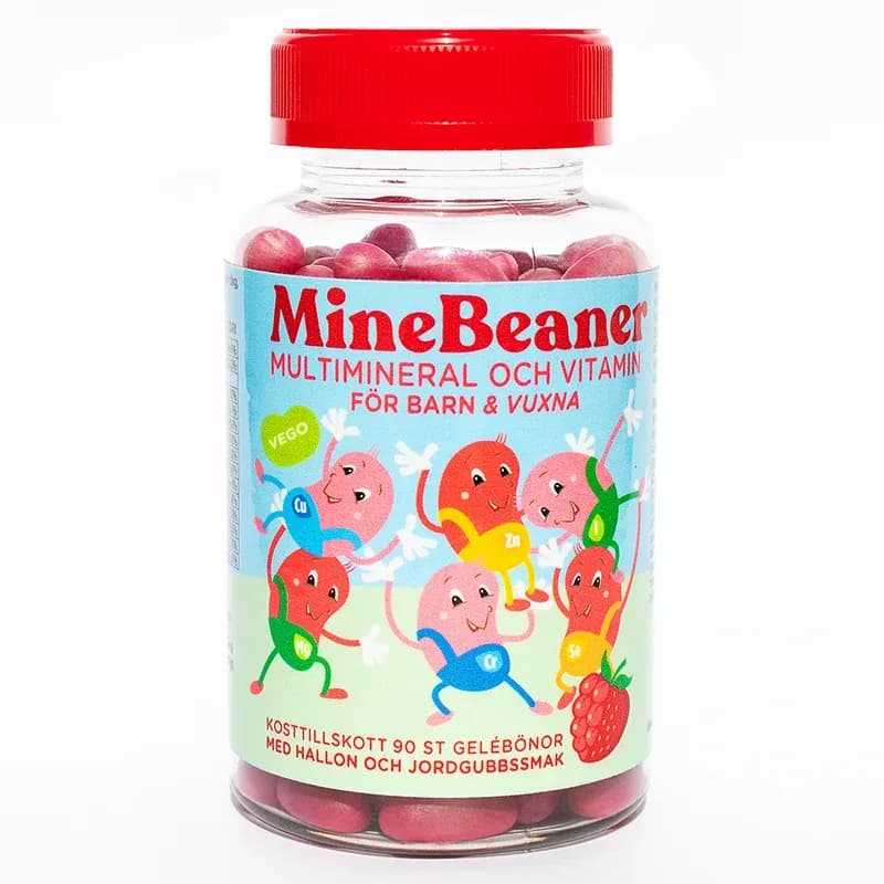 MineBeaner Mineraler & Vitaminer Tugg 90 st från Vitabeaner – köp hos Apotek Hjärtat