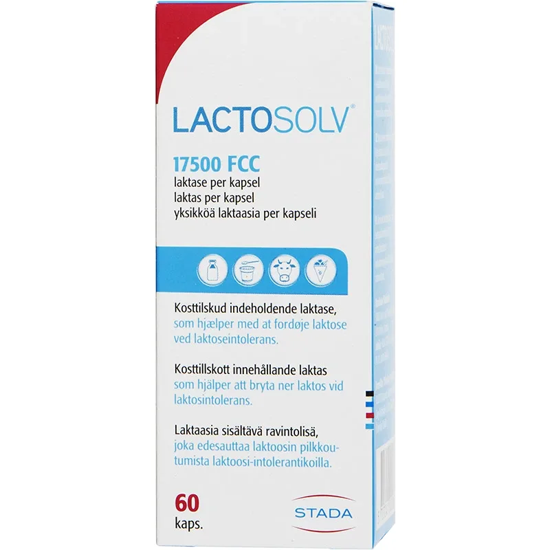 Lactosolv 60 kapslar från Lactosolv – köp hos Apotek Hjärtat