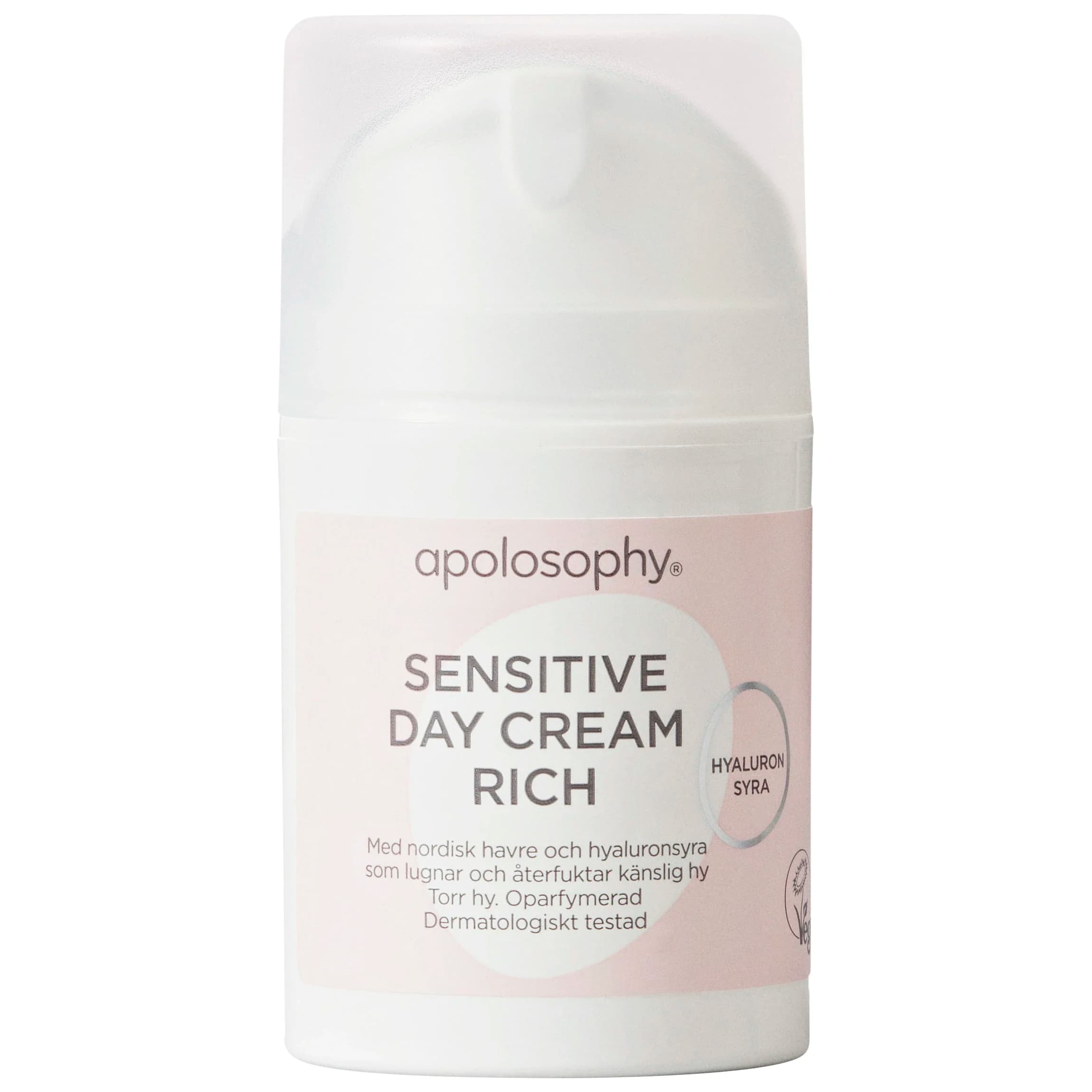 Apolosophy Sensitive Day Cream Rich Oparf 50 ml – från Apolosophy – 159 kr – hos Apotek Hjärtat