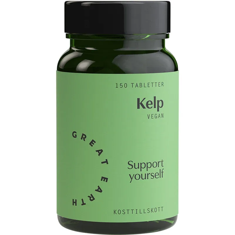 Great Earth Kelp 225 mcg 150 tabletter från Great Earth – köp hos Apotek Hjärtat