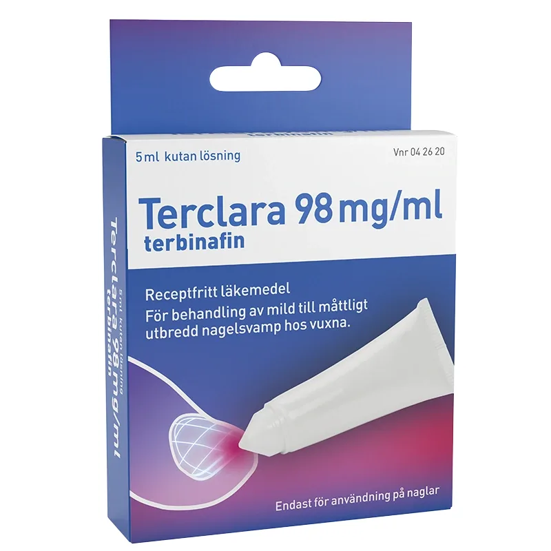 Terclara Kutan lösning 98mg/ml Tub, 5ml från Terclara – köp hos Apotek Hjärtat