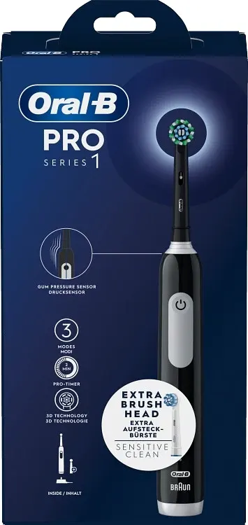 Oral-B Pro1 Svart från Oral-B – köp hos Apotek Hjärtat