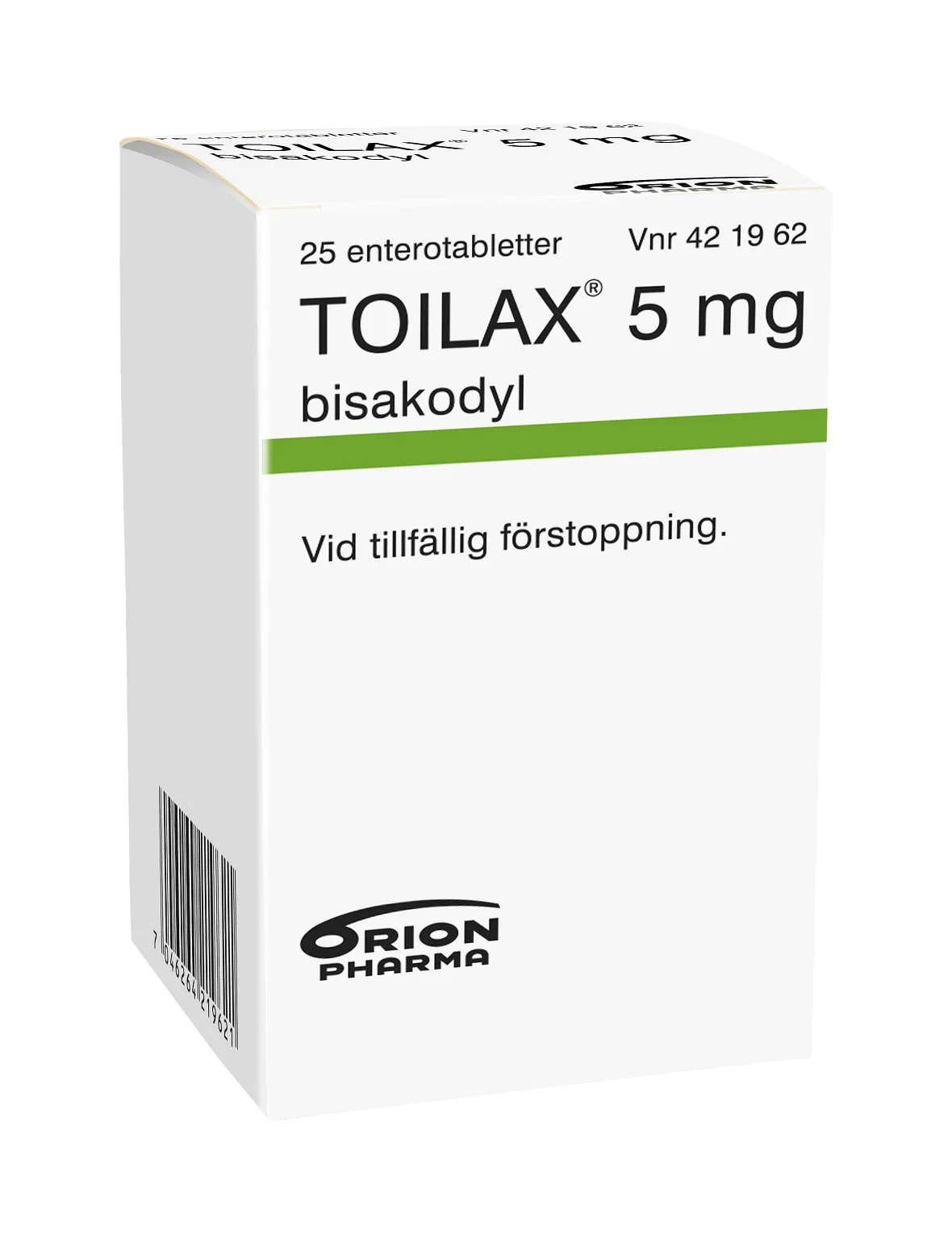 Toilax enterotablett 5 mg 25 st från Toilax – köp hos Apotek Hjärtat