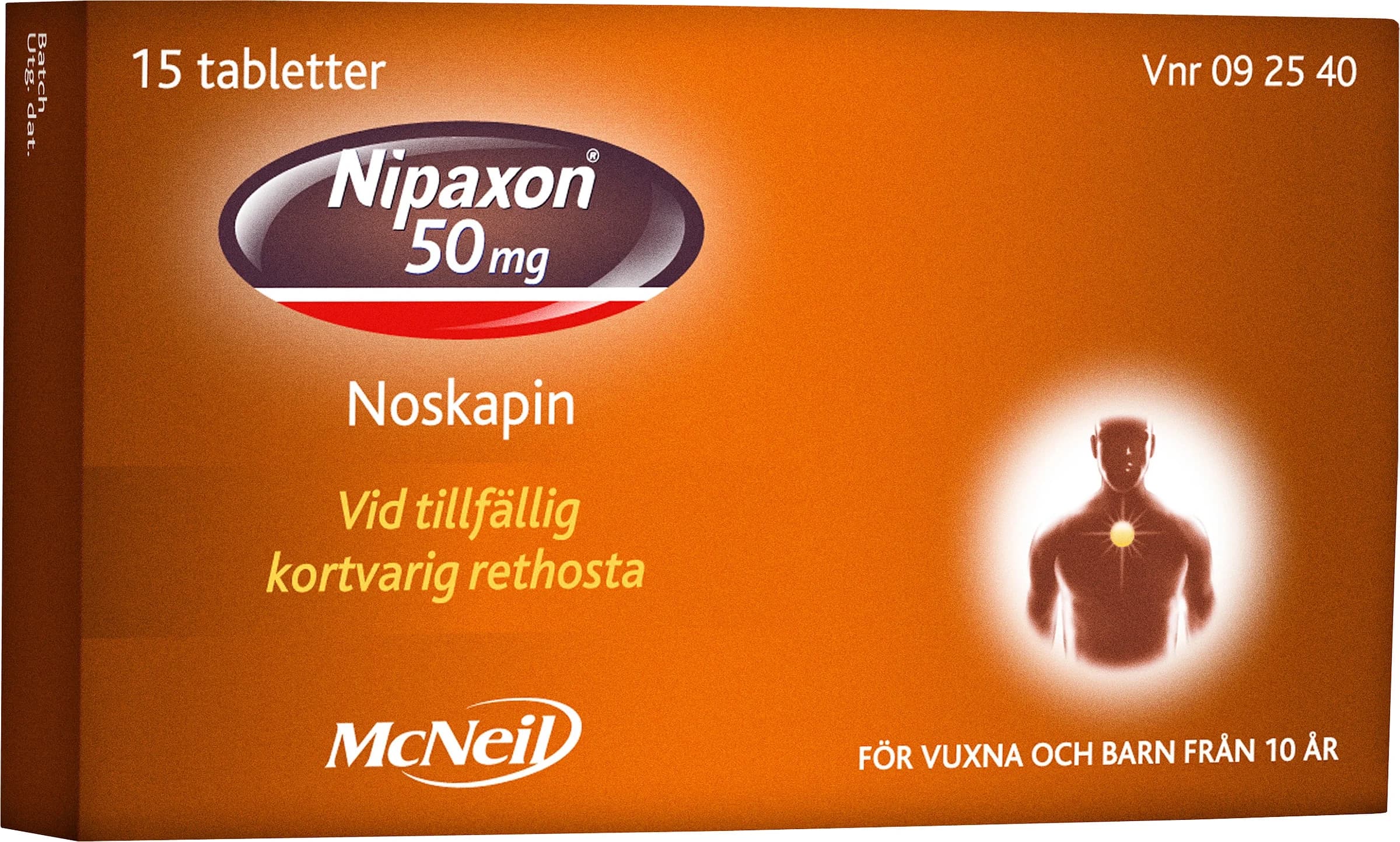 Nipaxon tablett 50 mg 15 st från Nipaxon – köp hos Apotek Hjärtat