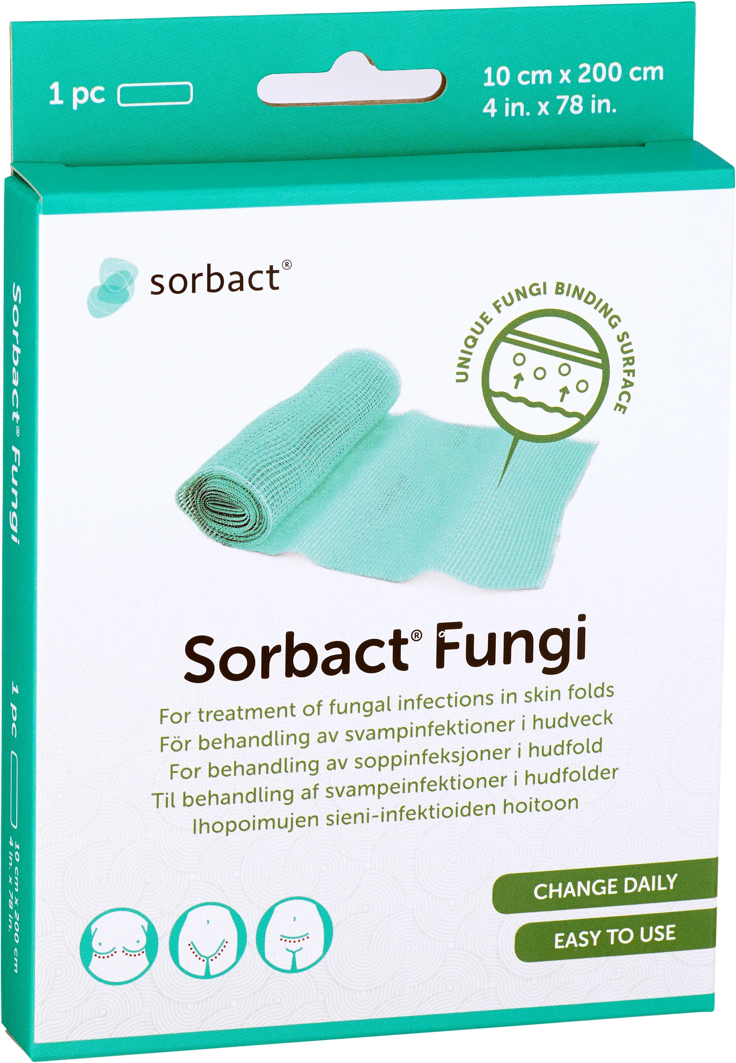 Sorbact Fungi 10 cm x 2 m från Sorbact – köp hos Apotek Hjärtat