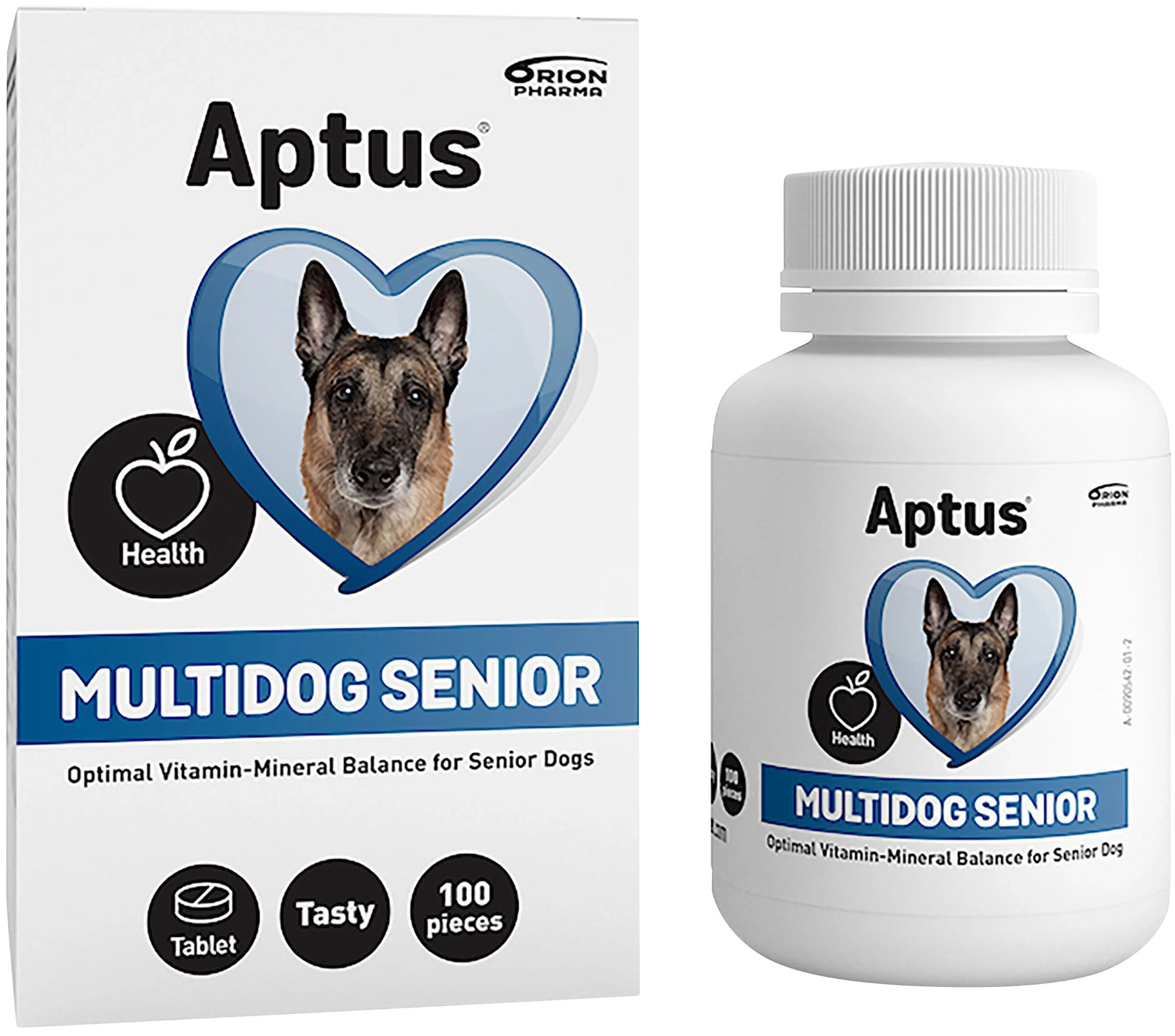 Aptus Multidog Senior tablett 100 st från Aptus – köp hos Apotek Hjärtat