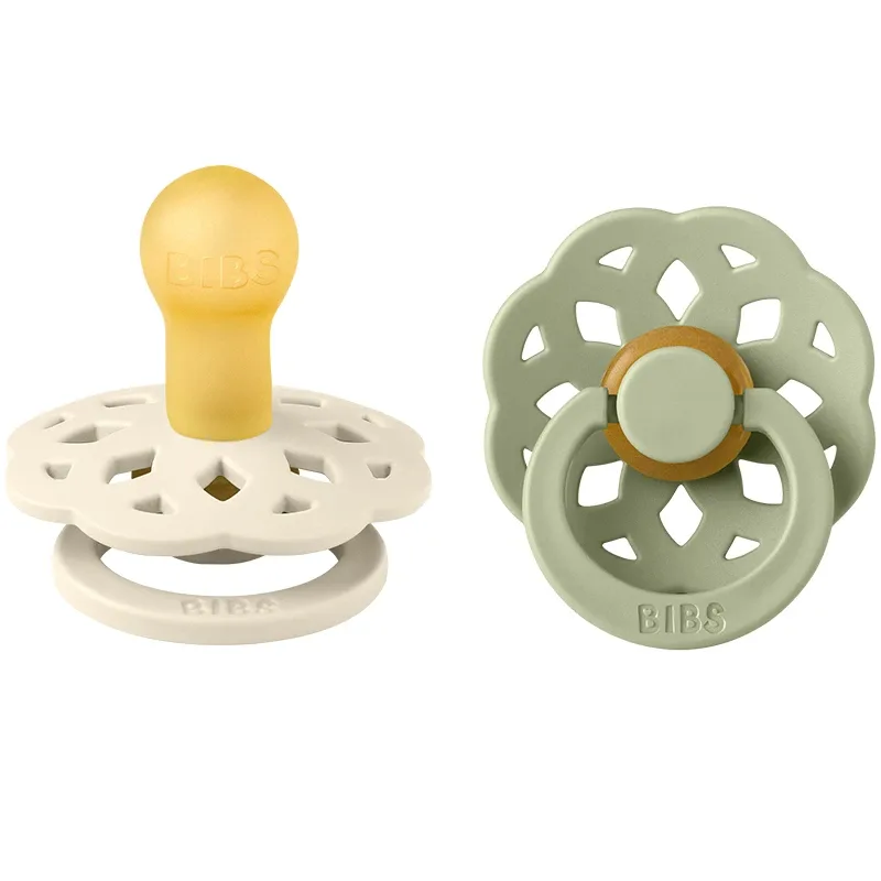 BIBS Boheme Latex Ivory/Sage 2-pack Size 1 från BIBS – köp hos Apotek Hjärtat