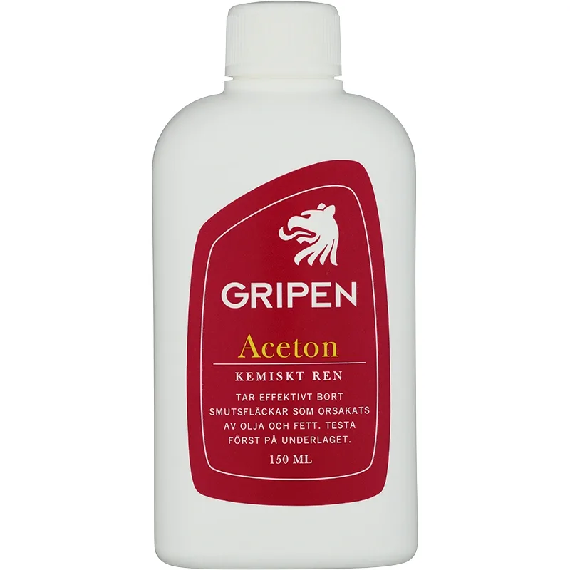 Gripen Aceton Kemiskt Rent 150ml från Gripen – köp hos Apotek Hjärtat