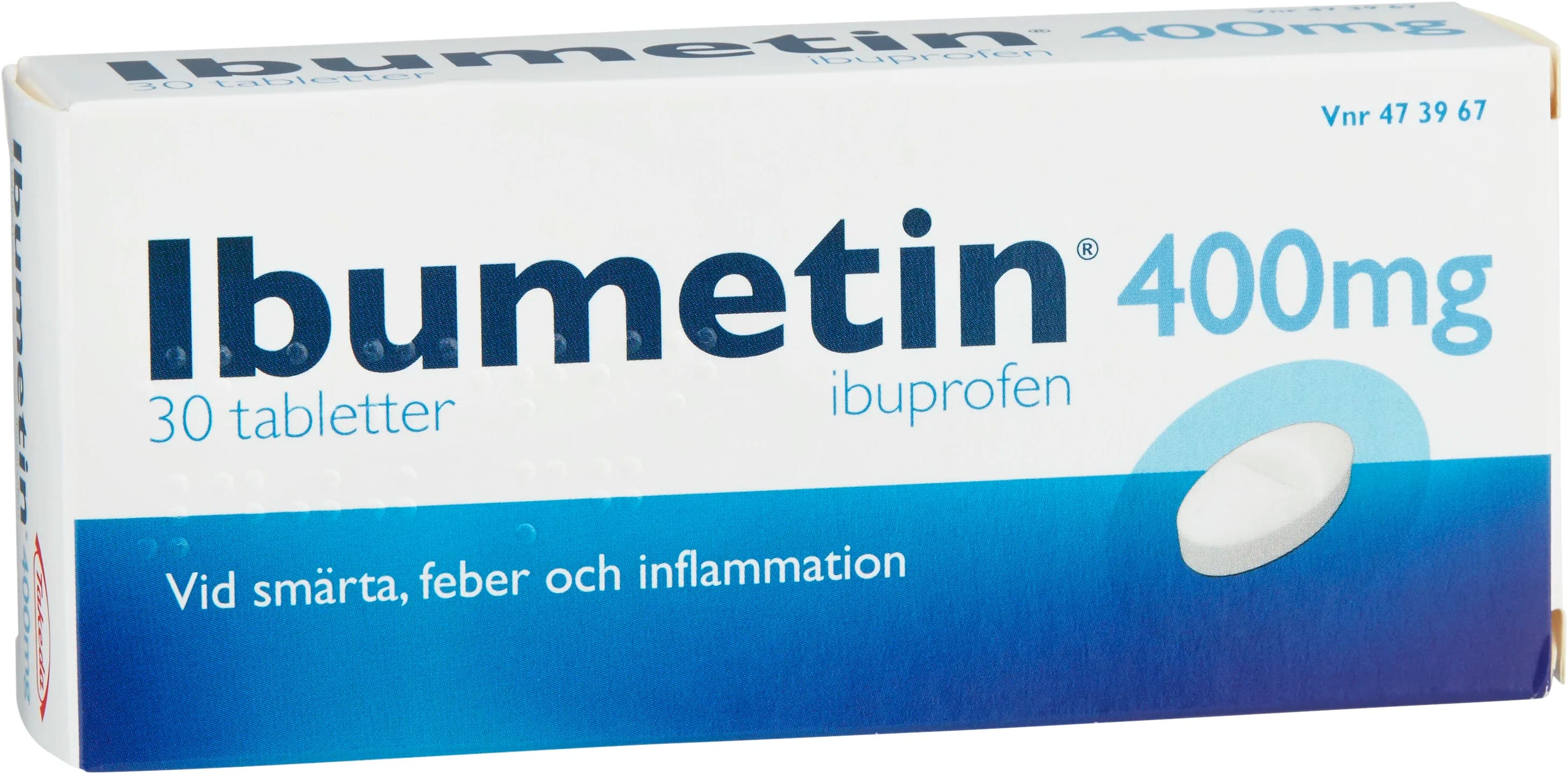 Ibumetin Tablett 400 mg 30 st från Ibumetin – köp hos Apotek Hjärtat