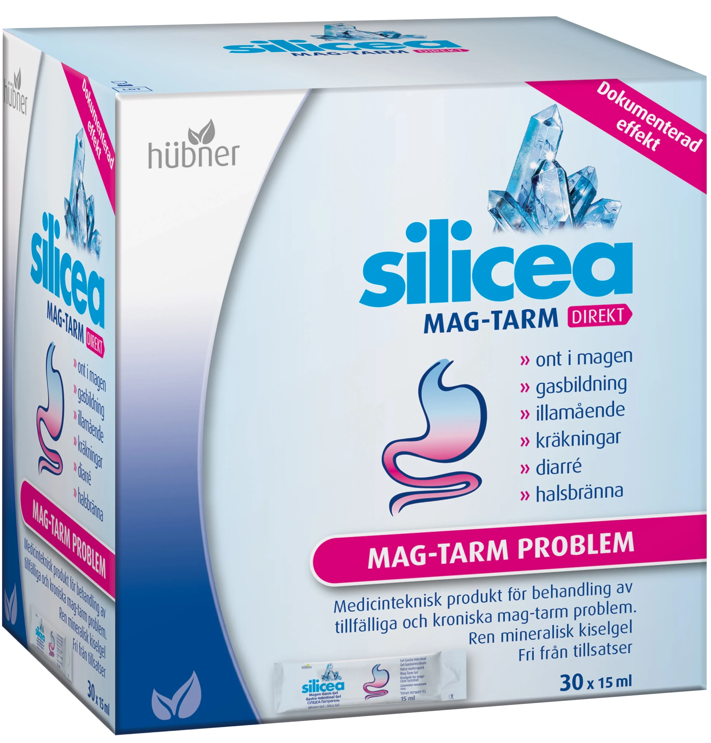 Silicea Mag-Tarm Direkt dospåse 30x15 ml från Silicea – köp hos Apotek Hjärtat