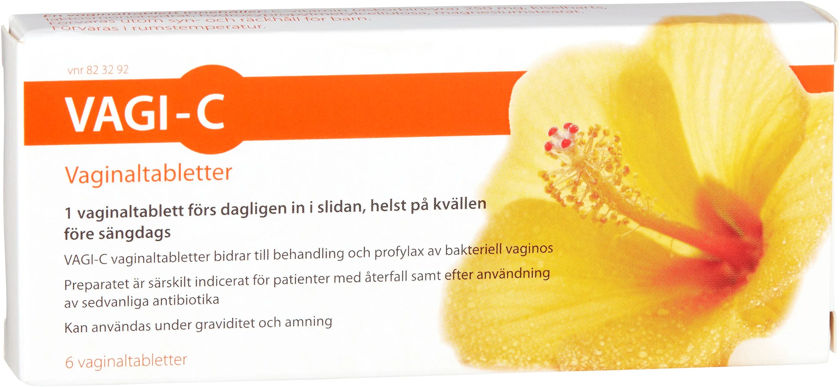 Vagi-C 6 Vaginaltabletter från Vagi-C – köp hos Apotek Hjärtat