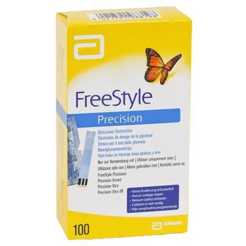 FreeStyle Precision teststickor 100 st från FreeStyle – köp hos Apotek Hjärtat