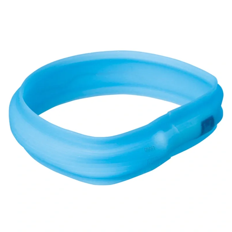 Trixie Flash Light Band USB M-L: 50 cm/30 mm Blå från TRIXIE – köp hos Apotek Hjärtat