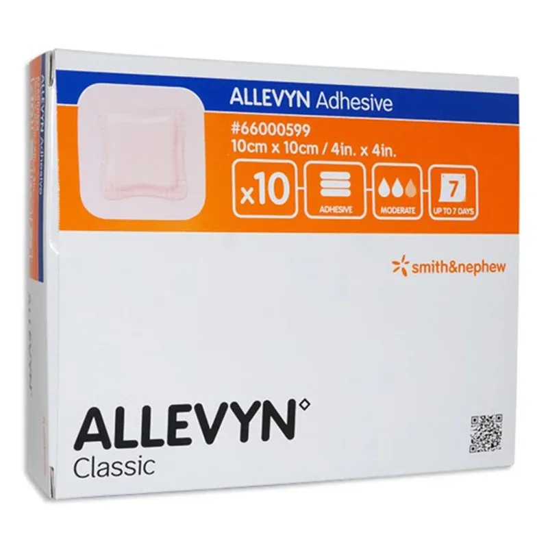 Allevyn Adhesive 10 x 10 cm 10styck – från Allevyn – 298 kr – hos Apotek Hjärtat