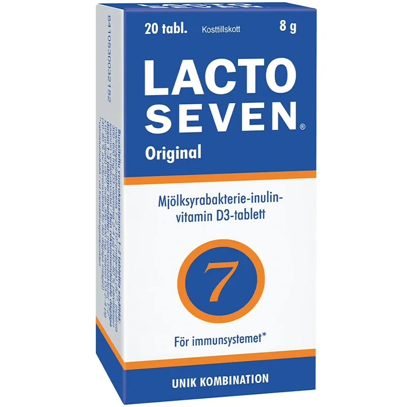 Lacto Seven 20 tabletter från Lacto Seven – köp hos Apotek Hjärtat