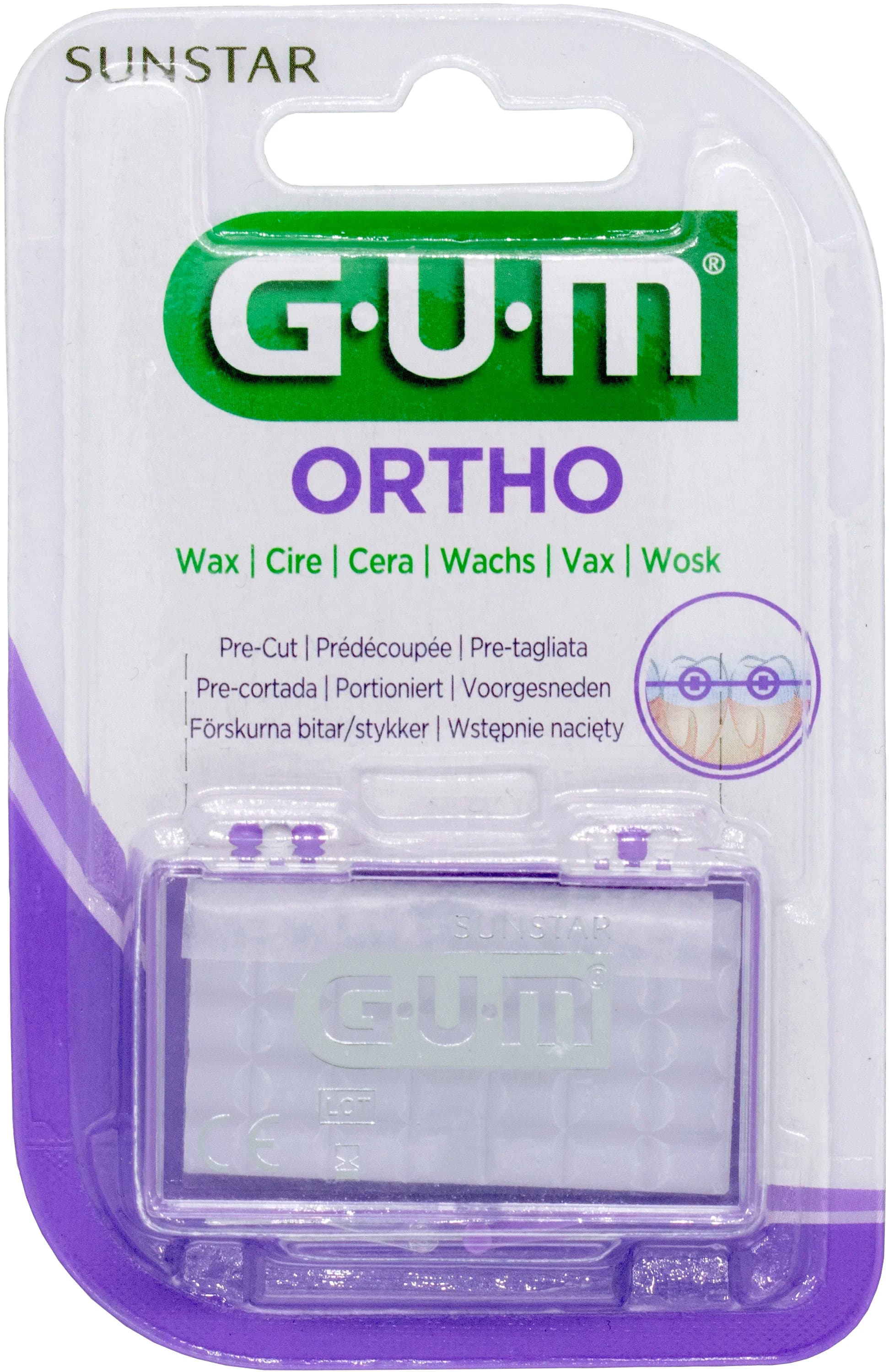 GUM Ortho Wax 35 st från GUM – köp hos Apotek Hjärtat