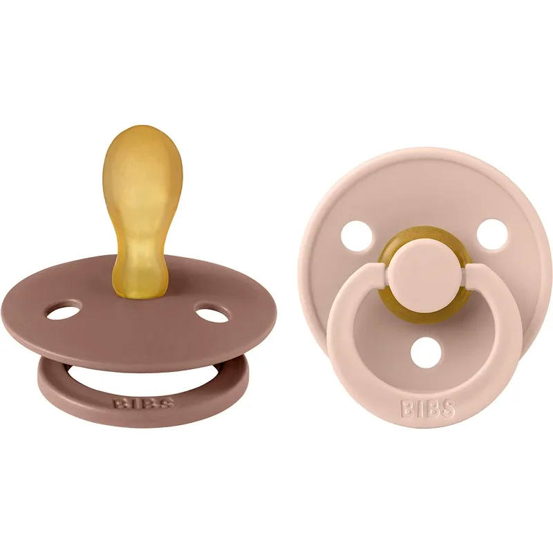 BIBS Colour Latex Symmetrical Blush/Woodchuck 2-pack Size 2 från BIBS – köp hos Apotek Hjärtat